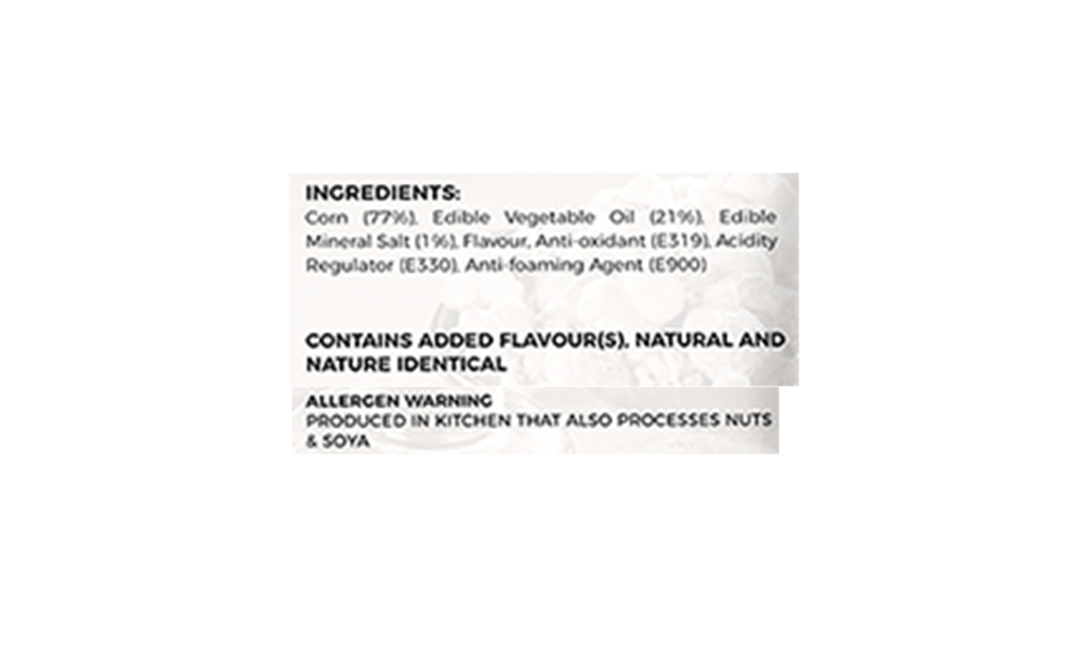 4700BC French Butter & Pink Salt Popcorn Heartcrafted Perfection   Pack  45 grams